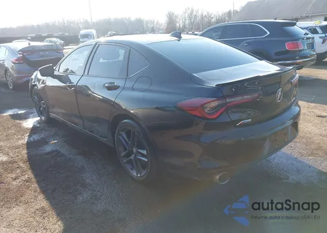 2025 Acura Tlx A-Spec Package z USA, uszkodzony, nr VIN 19UUB6F55SA000379